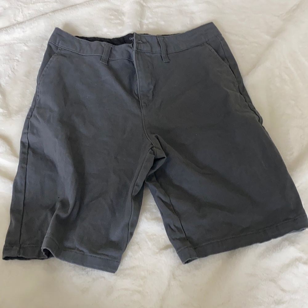 Blue crown grey chino shorts